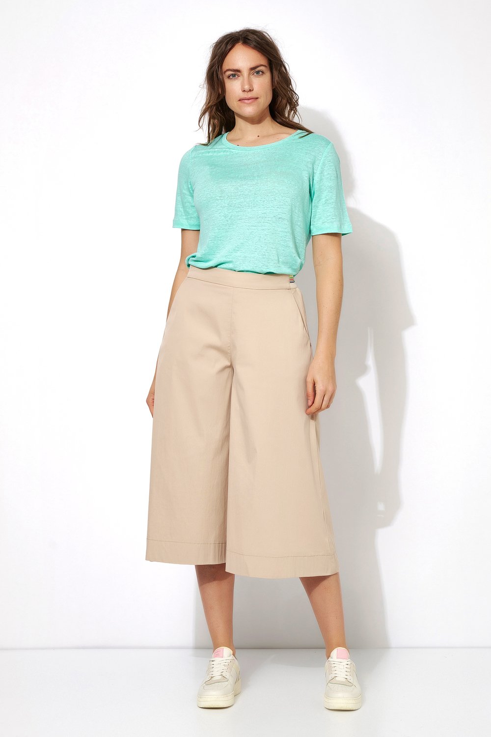 Leichte Culotte | Style »Culotte Skirt« beige