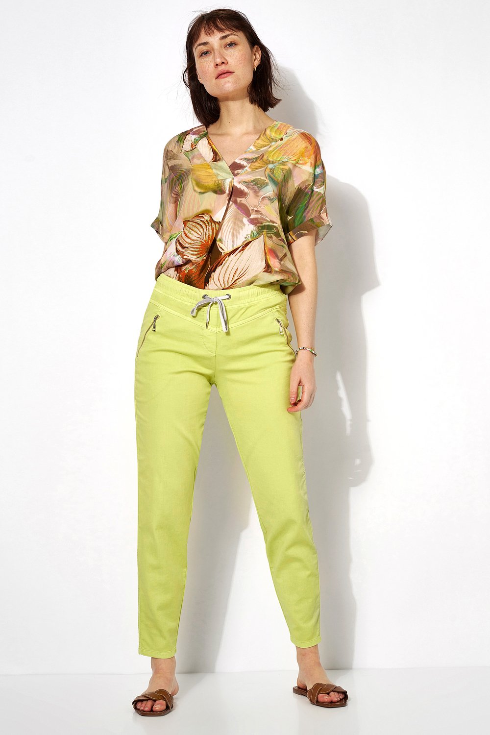 Elegante Jogpants | Style »Sue« lemon